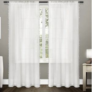 White Sheer Curtains